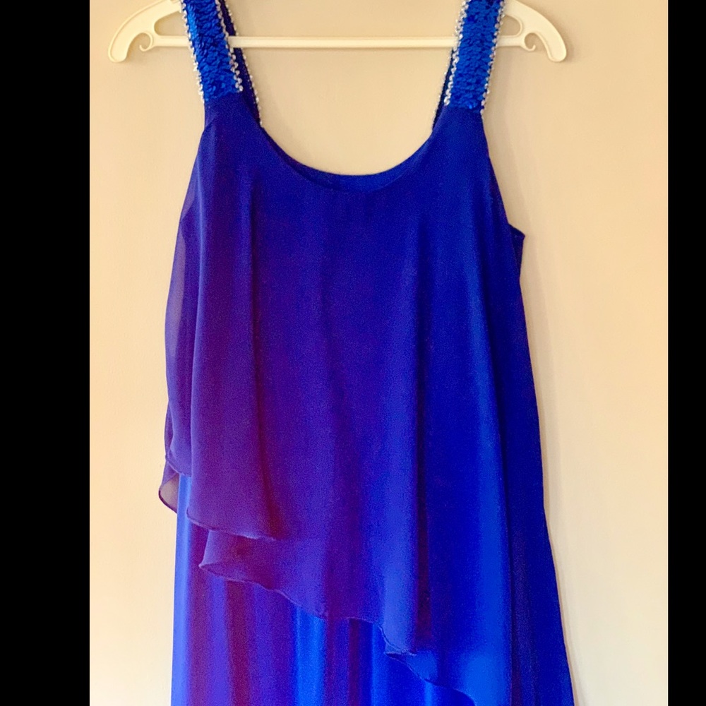 Enfocus Studio Flowy Maxi Cocktail Party Dress - Picture 3 of 8